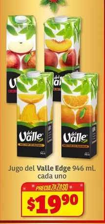 Oferta de Del Valle - Jugo  Edge por $19.9 en Soriana Híper