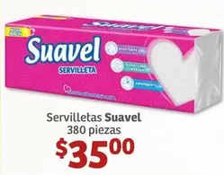 Oferta de Suavel - Servilletas  380 Piezas por $35 en Soriana Híper