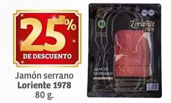 Oferta de Serrano - Jamon en Soriana Híper