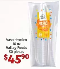 Oferta de Valley Foods - Vaso Térmico 10 Oz por $45.9 en Soriana Híper