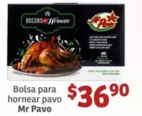 Oferta de Mr. Pavo - Bolsa Para Hornear Pavo por $36.9 en Soriana Híper