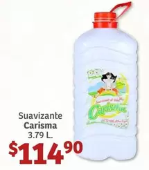 Oferta de Carisma - Suavizante Carisma por $114.9 en Soriana Híper