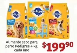 Oferta de Pedigree - Alimento Seco Para Perro por $199.9 en Soriana Híper