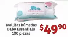 Oferta de Baby Essential - Toallitas Húmedas s por $49.9 en Soriana Híper