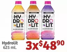 Oferta de Hydrolit por $48.9 en Soriana Híper