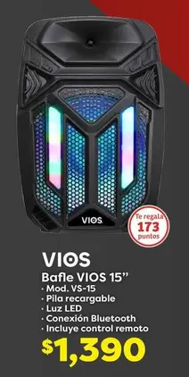 Oferta de Vios -  Bafle por $1390 en Soriana Híper