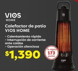 Oferta de Vios - Calefactor De Patio por $1390 en Soriana Híper