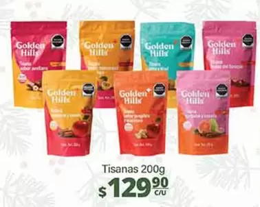 Oferta de Golden Hills - Tisanas por $129.9 en La Comer