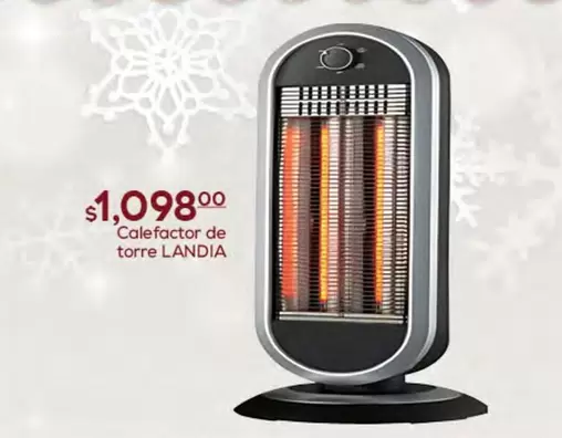 Oferta de Calefactor De Torre por $1098 en Fresko