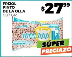 Oferta de De la Olla - Frijol Pinto por $29.99 en Merco