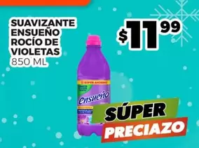 Oferta de Ensueño - Suavizante Rocio De Violetas por $12.99 en Merco