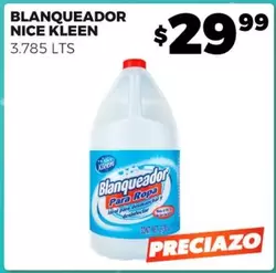 Oferta de Nice Kleen - Blanqueador por $29.99 en Merco