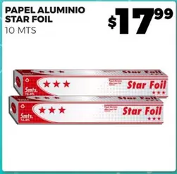 Oferta de Papel Aluminio por $17.99 en Merco