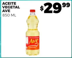 Oferta de Ave - Aceite Vegetal por $29.99 en Merco