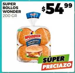 Oferta de Wonder - Super Bollos por $54.99 en Merco