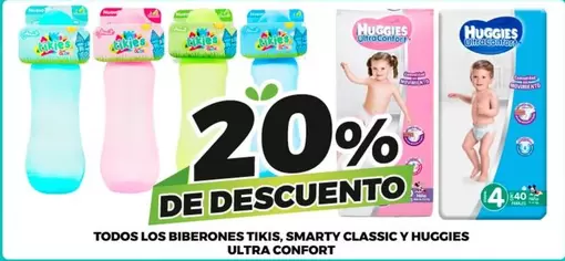 Oferta de Huggies - Todos Los Biberones Classic Y en Merco