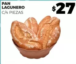 Oferta de Pan Lagunero por $27 en Merco