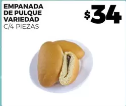 Oferta de Empanada De Pulque Variedad por $34 en Merco