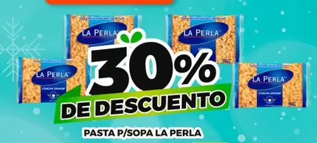 Oferta de La Perla - Pasta P/Sopa en Merco