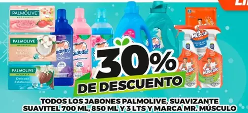 Oferta de Todos Los Jabones, Suavizante, 3 Lts Y Marca en Merco