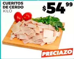 Oferta de Cueritos De Cerdo por $57.99 en Merco