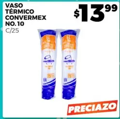 Oferta de Convermex - Vaso Térmico por $13.99 en Merco