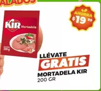 Oferta de Kir - Mortadela por $19.99 en Merco