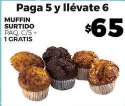 Oferta de Muffin Surtido por $65 en Merco