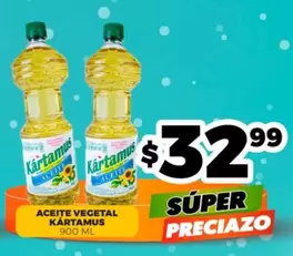 Oferta de Kartamus - Aceite Vegetal por $32.99 en Merco