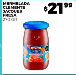 Oferta de Clemente Jacques - Mermelada Fresa por $21.99 en Merco