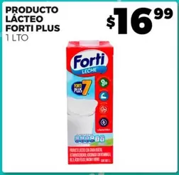 Oferta de Forti Leche - Producto Lácteo Plus por $16.99 en Merco