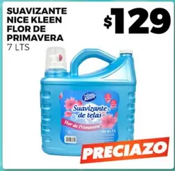 Oferta de Nice Kleen - Suavizante Flor De Primavera por $129 en Merco