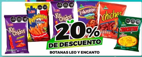 Oferta de Botanas Leo Y en Merco