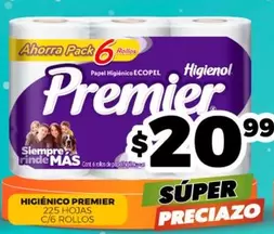 Oferta de Premier - Higiénico por $20.99 en Merco