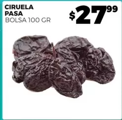 Oferta de Ciruela Pasa por $27.99 en Merco