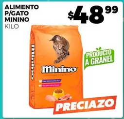 Oferta de Minino - Alimento P/Gato por $48.99 en Merco