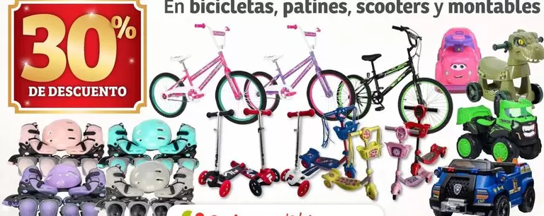 Oferta de En Bicicletas, Patines, Scooters Y Montables en Soriana Híper