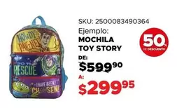 Oferta de Toy Story - Mochila por $299.95 en Woolworth