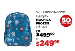 Oferta de Frozen - Mochila por $249.95 en Woolworth