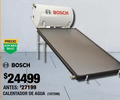 Oferta de Bosch - Calentador De Agua por $24499 en The Home Depot