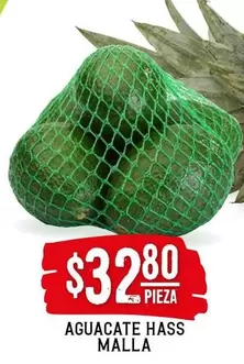 Oferta de Hass - Aguacate  Malla por $32.8 en Soriana Híper