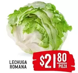 Oferta de Lechuga Romana por $21.8 en Soriana Híper