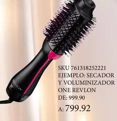 Oferta de Revlon - EJEMPLO: SECADOR Y VOLUMINizador por $799.92 en Woolworth