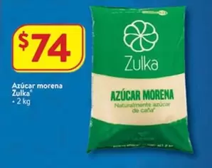 Oferta de Zulka - Azúcar morena por $74 en Walmart