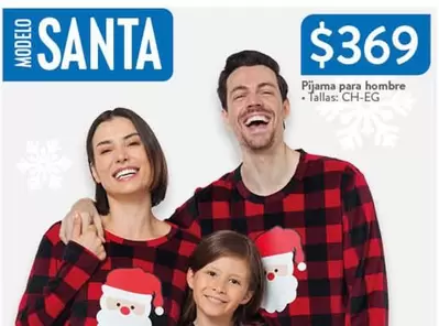 Oferta de Pijama Para Hombre por $369 en Walmart