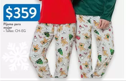 Oferta de Pijama Para Mujer por $359 en Walmart