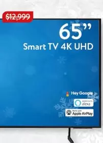 Oferta de Hisense - Smart TV 4K UHD por $65.99 en Walmart