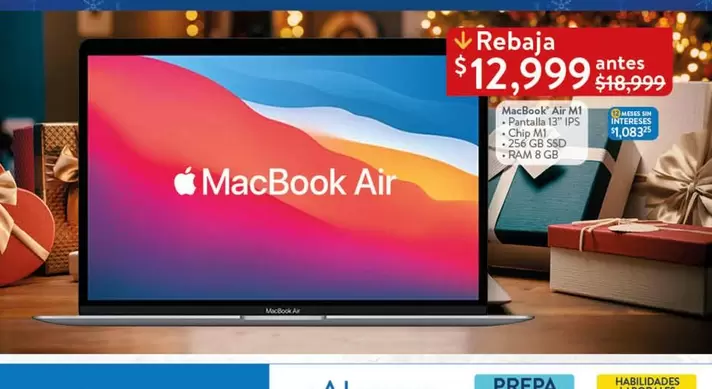 Oferta de MacBook - Macbook Air por $12999 en Walmart