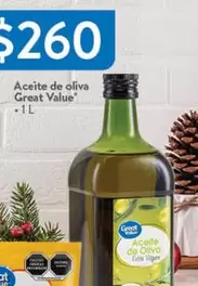 Oferta de Great Value - Aceite De Oliva por $260 en Walmart