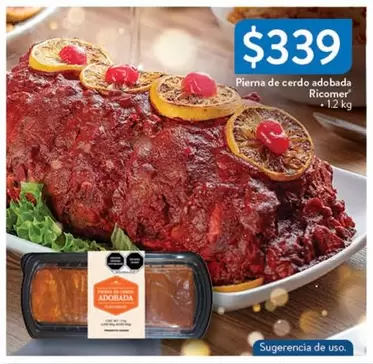 Oferta de Pierna De Cerdo Adobada por $339 en Walmart